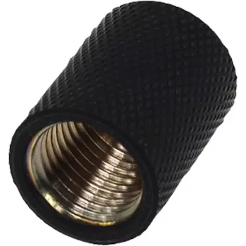 Alphacool HF liitinholkki G1/4 IG - G1/4 IG - Deep musta (17048)