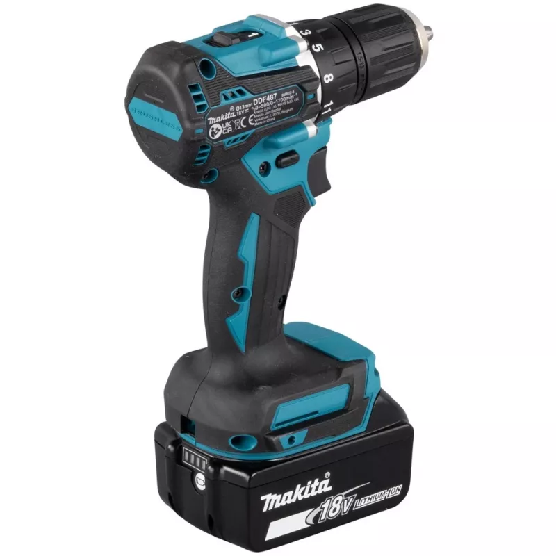 Makita DDF487Z porakone 1700 kierr./min 940 g turkoosi