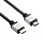 Akyga AK-HD-100P HDMI-2.0-kaapeli, punottu, PRO-sarja, 10 m, musta