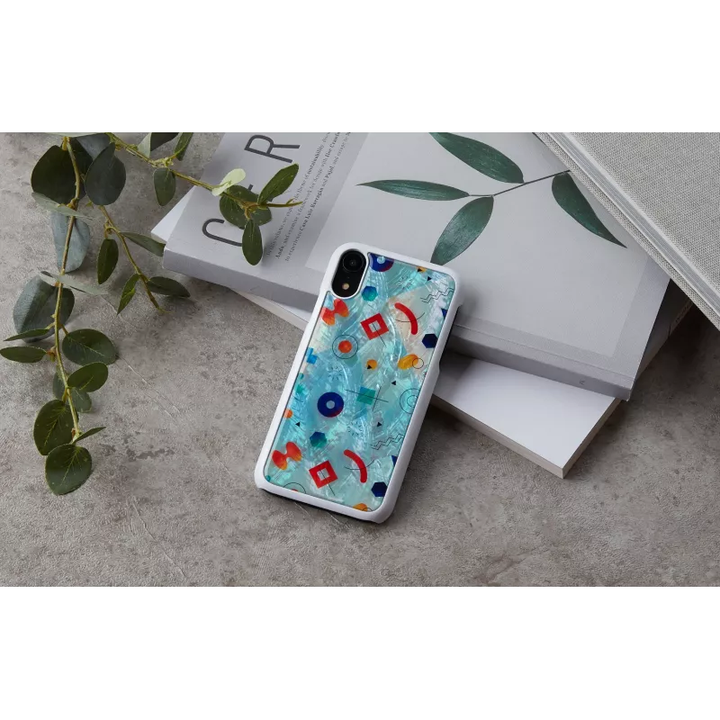 iKins älypuhelinkotelo iPhone XR — valkoinen Poppin Rock suojakotelo