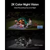 Anker Innovations Eufy Solar Wall Light Cam S120 - verkon valvontakamera - säänkestävä - väri (päivä/yö)