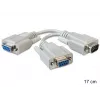 Sarjakaapeli DeLOCK 65403 beige 0,17 m DB-9