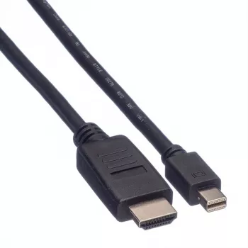 Mini DisplayPort -kaapeli VALUE Mini DP-HDTV M/M 3 m