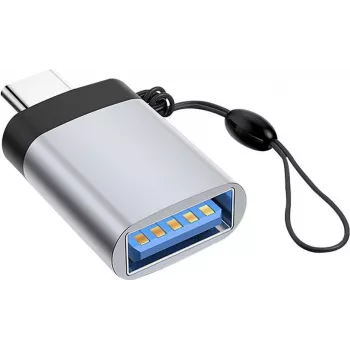 Microconnect USB3.0ACFB-KEY kaapelisovitin USB C USB A musta, hopea
