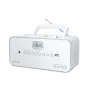 Kannettava stereojärjestelmä Muse M-28RDW – CD/MP3-soitin, FM/MW-viritin, 3W RMS, valkoinen, 1,4 kg