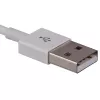 Akyga AK-SW-15 magneettinen latauskaapeli Apple Watchille, USB, 1 m, valkoinen (AK-SW-15)