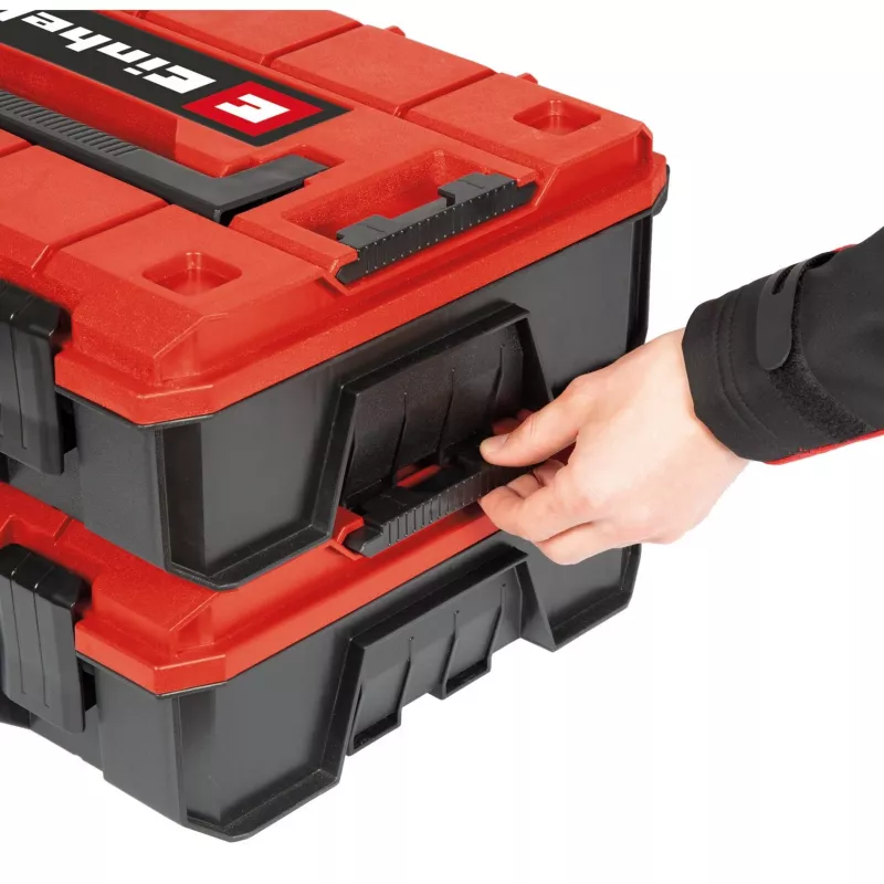 Työkalulaukku Einhell E-Case S-F musta punainen