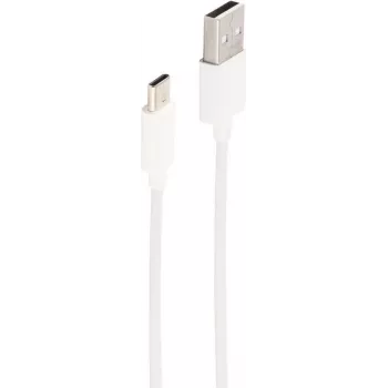 USB-kaapeli ShiverPeaks BS14-13040 0,5 m USB A USB C valkoinen