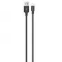 USB Type-C -kaapeli Devia Pheez-sarja 1 m, 5 V 2,4 A, musta