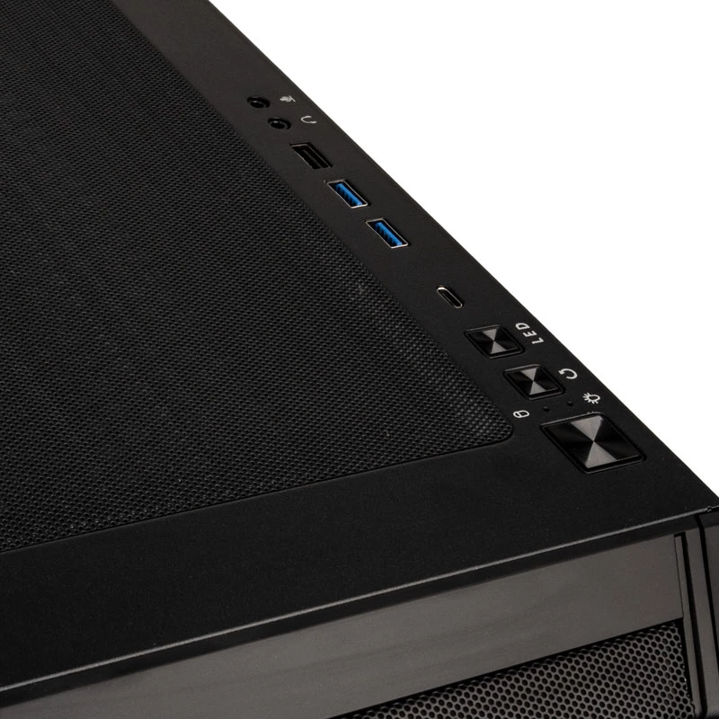 PC-kotelo Kolink Citadel Mesh ATX ARGB Midi-Tower – musta, ATX-miditornikotelo