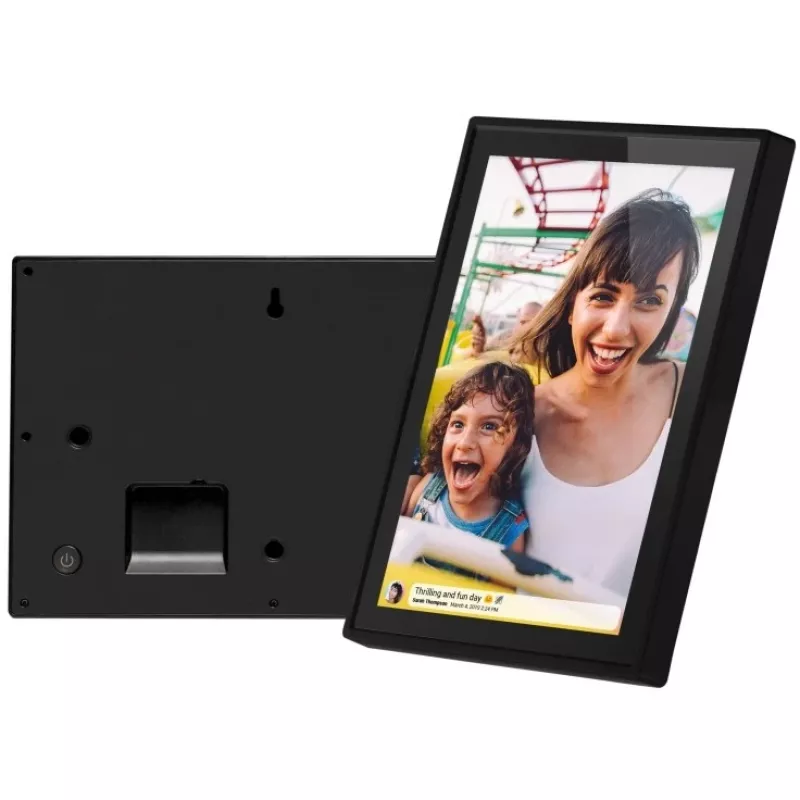 Braun DigiFrame 1019 digitaalinen valokuvakehys 25,6 cm (10,1") IPS 1280 x 800 kosketusnäyttö, 16 Gt, WiFi, musta (21257)