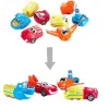 Ajoneuvosetti Popular Playthings Mix or Match Junior 1 monivärinen