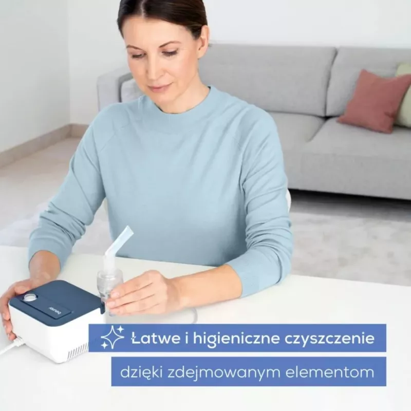 Kannettava inhalaattori Beurer IH16 sumutin astmalle ja hengitysterapiaan