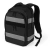DICOTA Hi-Vis V2 Backpack reppu musta 320x220x455mm PET TPU