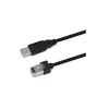 Newland CBL026U kaapelisovitin RJ-45 USB-A musta 2 m