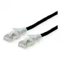Datwyler Cat.6 H, AMP v2, musta 3m Datwyler CU 7702 flex LS0H, AMP v2 (21.05.0535)
