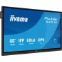 iiyama TE6513A-B1AG Signage-näyttö interaktiivinen litteä näyttö 163,8 cm (64,5 inch) Wi-Fi 500 cd/m² 4K Ultra HD musta kosketusnäyttö integroitu prosessori Android 18/7