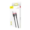 Micro-USB-kaapeli Baseus Cafule 1,5A 2 m (punainen ja musta)