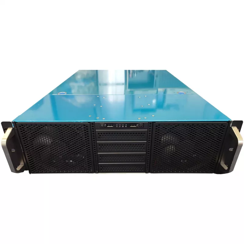 Palvelinkotelo RealPower RPS19-G3380 rack musta