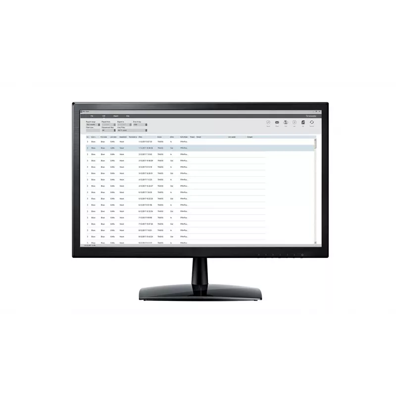 Ajanseurantalaite Safescan 125-0586 musta sormenjälki salasana älykortti