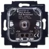 Upotettava kiertosäädin Busch-Jaeger 2117/11 U, 230 V AC, 50–60 Hz, musta