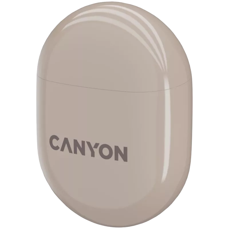 Canyon Bluetooth-headset TWS-6 pelitila/BT 5.3 beige retail (CNS-TWS6BE)