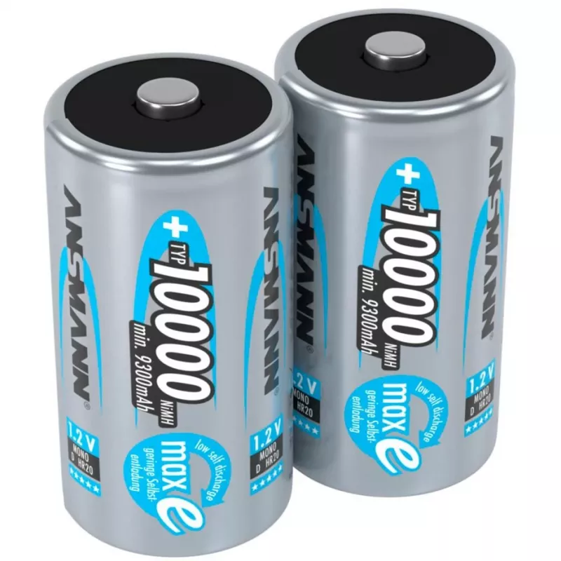 Ansmann D-paristo 10000 mAh Mono HR20 NiMH