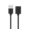 USB-jatkokaapeli AM-AF 1,8 m musta