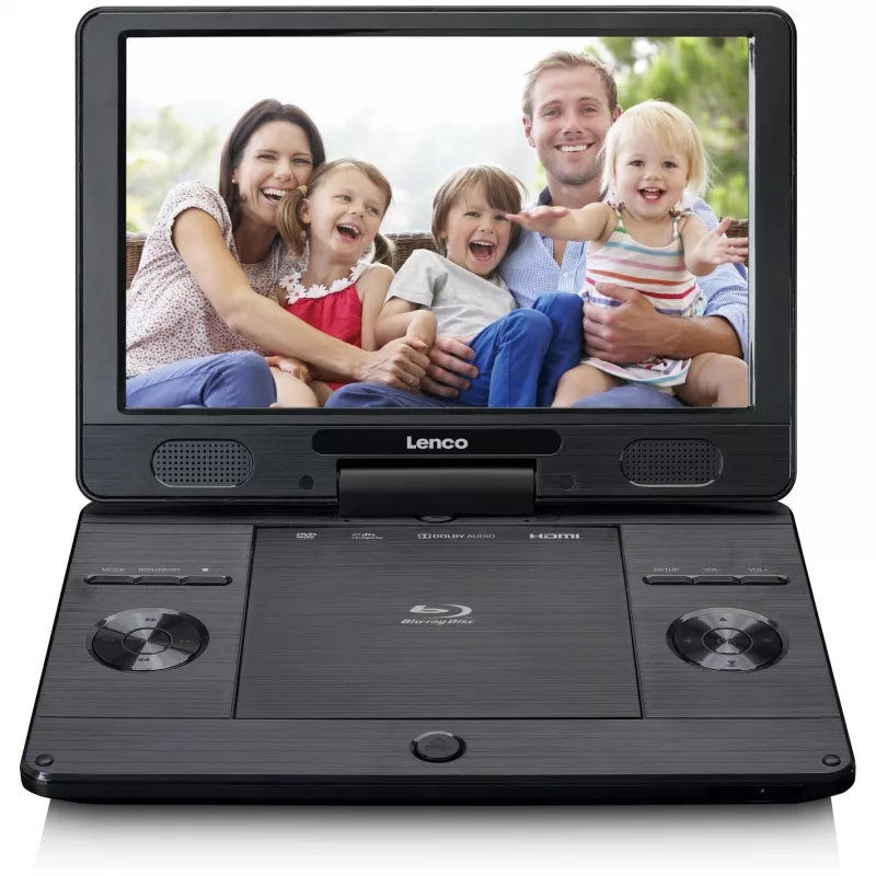 Lenco BRP-1150BK - Blu-ray-soitin - kannettava - näyttö: 29,5 cm (11,5