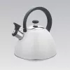 Maestro MR-1302-WG liesikattila pillillä, 2,5 l, valkoinen