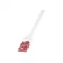 LogiLink CAT6 UTP PIMF verkkokaapeli AWG 1 m valkoinen (CQ2031U)