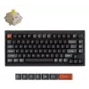 Mekaaninen näppäimistö Keychron V1 Ultra 8K — 75%:n koko, QWERTY, Bluetooth, RGB, musta