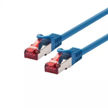 Verkkokaapeli LOGON Cat6 SSTP/PIMF, 5 m, RJ-45–RJ-45, sininen