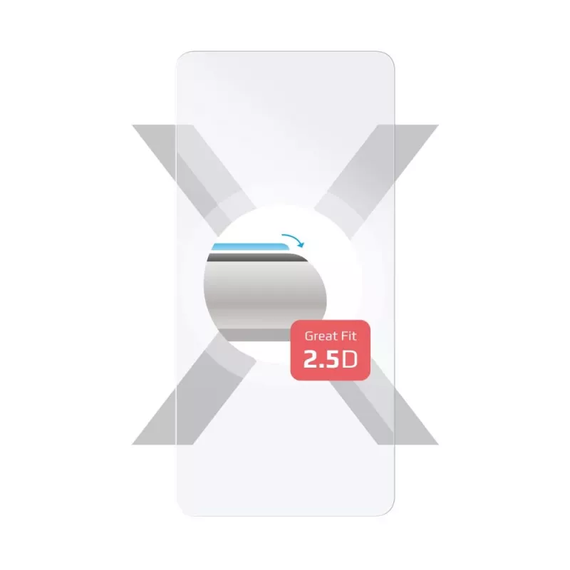 Fixed | 2.5D | näytönsuojakalvo | Samsung | Galaxy A35 5G | karkaistu lasi | läpinäkyvä