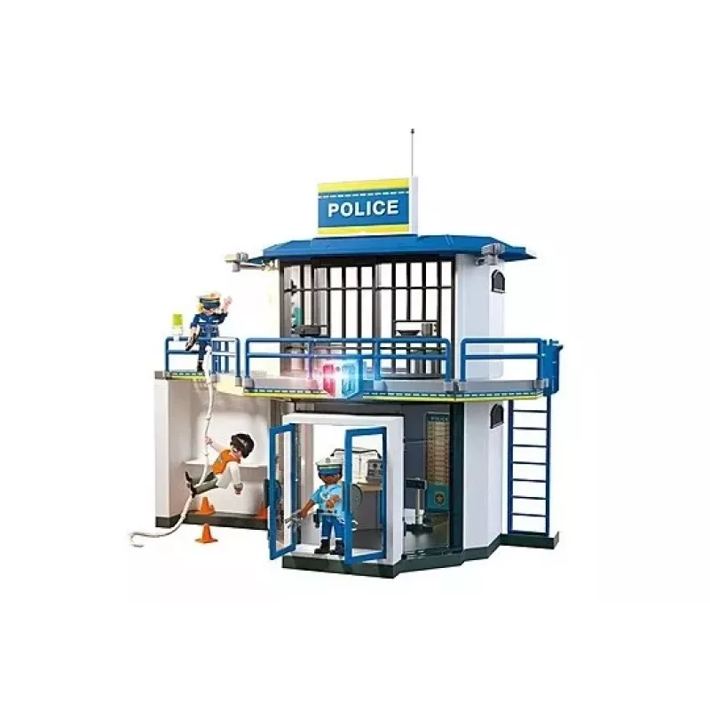 Playmobil Action Heroes 71874 poliisiasema kuulusteluhuoneella