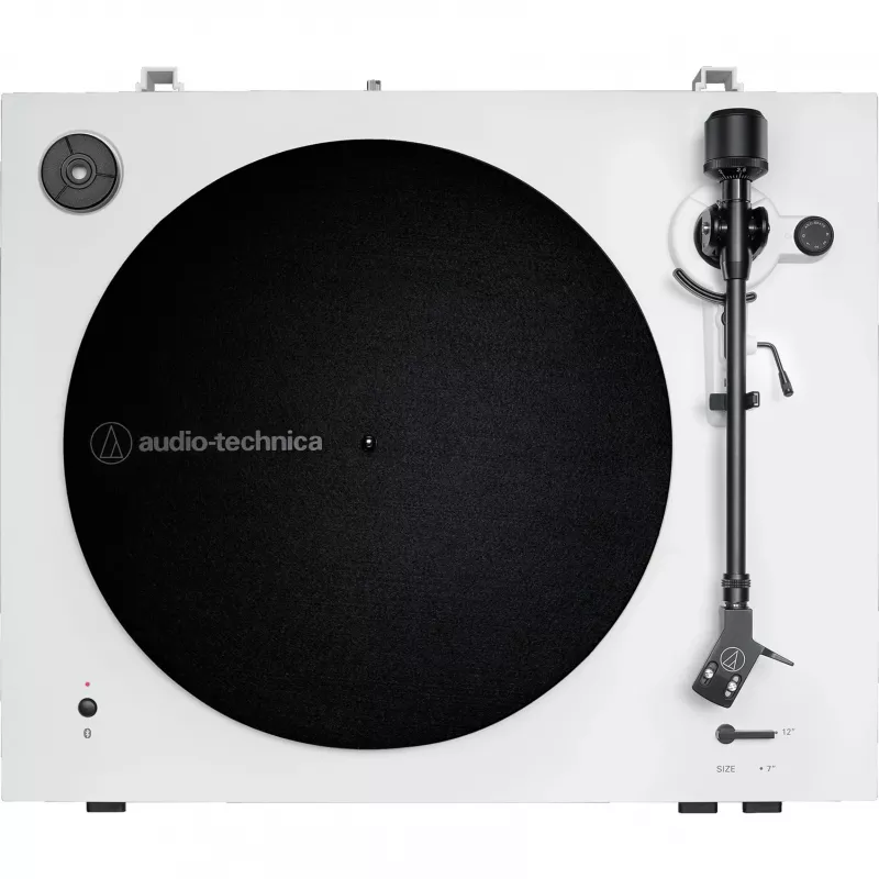 Audio-Technica automaattinen hihnavetoinen levysoitin AT-LP3XBTWH hihnaveto, valkoinen