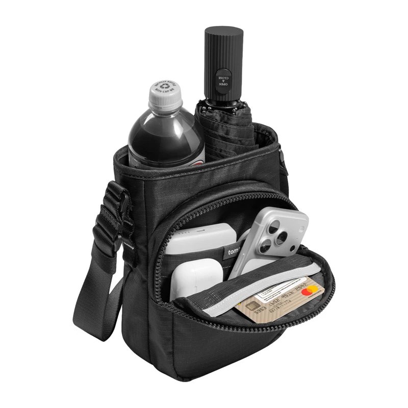 Tomtoc kantolaukku G50 Switch 2 JoyCarry Sling — musta