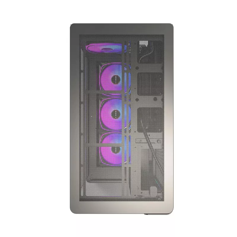 PC-kotelo Montech KING 15 PRO musta — Midi-Tower micro ATX / Mini-ITX