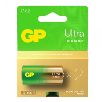 Alkaliparistot LR14 /C GP Ultra 2 kpl