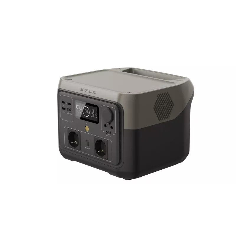 EcoFlow River 2 Max kannettava voimalaitos litium-rautafosfaatti (LiFePO4) 6 kg