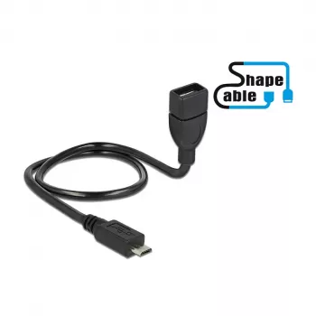USB-kaapeli Micro-USB B USB A DeLOCK 83928 0,5 m
