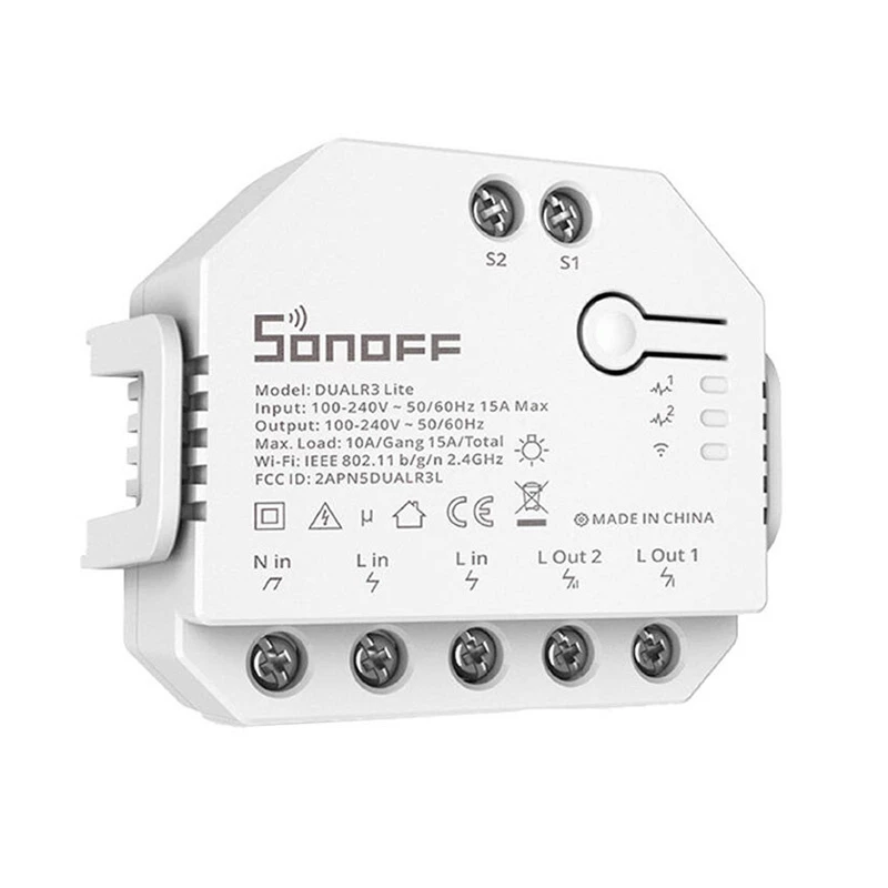 Sonoff Dual R3 Lite älykytkin