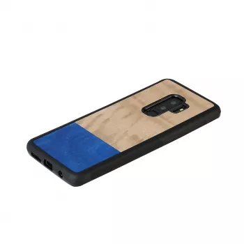 Älypuhelinkotelo man and wood Galaxy S9 Plus — kyyhkynmusta
