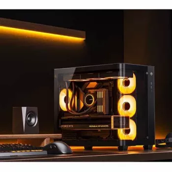 Tietokonekotelo Jonsbo TK-3 ATX musta