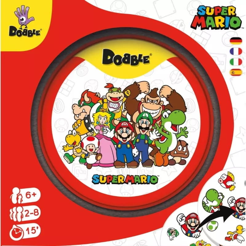 Dobble Super Mario, korttipeli