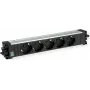 Bachmann STEP ALU 906.19145 jatkojohto, 5x CEE 7/3 -pistorasiaa, GST18