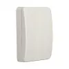 Pinta- ja jakorasia DELOCK 86262, valkoinen, 82×120×31 mm