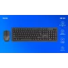 Savio KB-03 näppäimistö ja hiiri mukana Home/Office USB QWERTY US englanti musta