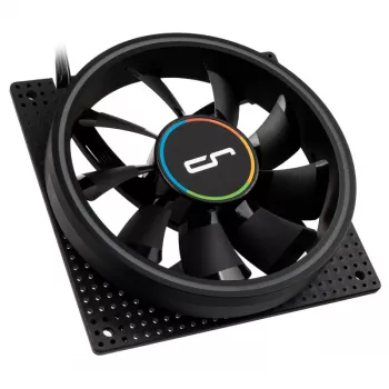 Tuuletin Cryorig Crona S 120 mm musta — 400–1700 RPM, 16,5–29,7 dB, 60.6 CFM, 2.65 mmH₂O