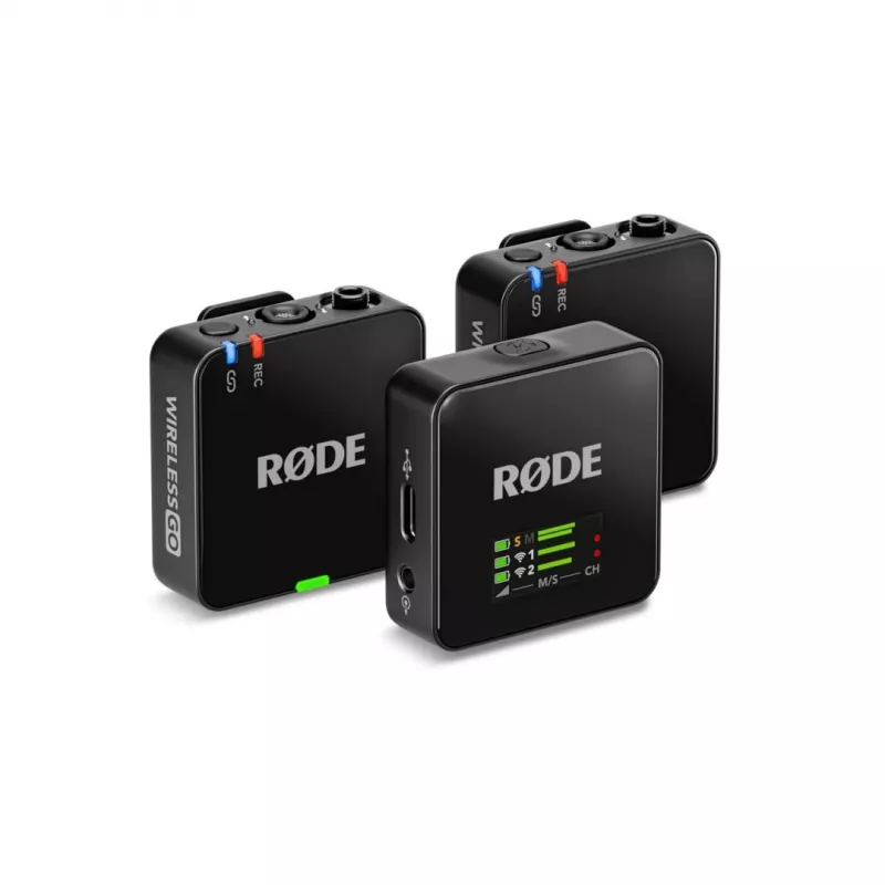 Rode Wireless Go Iii kompakti langaton mikrofonijärjestelmä 3. sukupolvea, musta